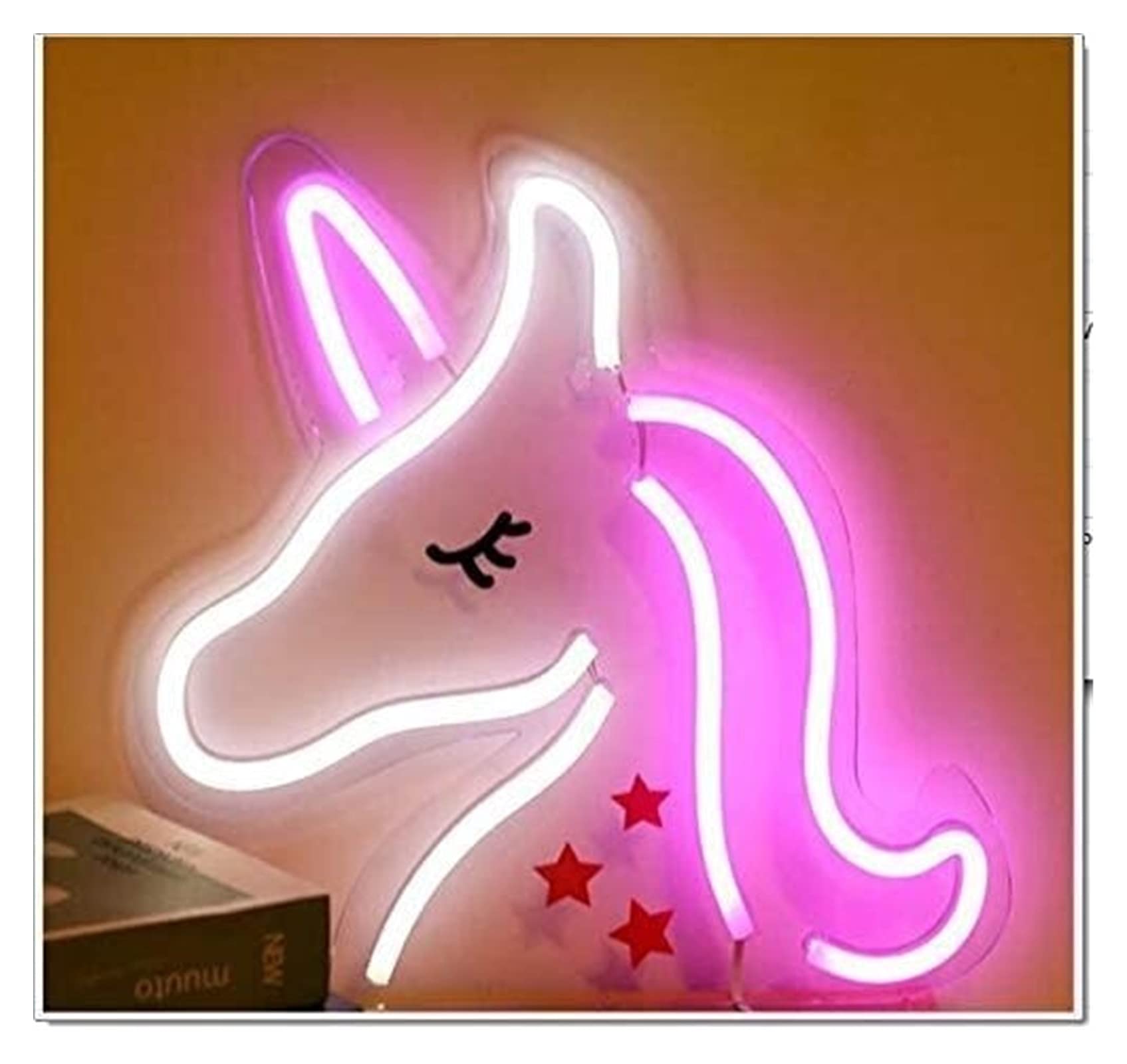 【★超美品＊】ユニコーン ＊ネオンサイン ＊ネオンライト Amazon.co.jp : 導かれたネオンライトユニコーンネオンサインネオン